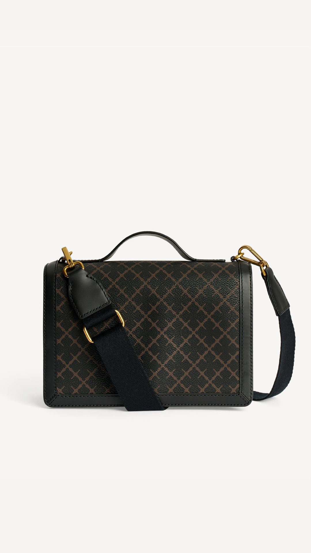 LOENNAS SHOULDER BAG DARK CHOKOLATE