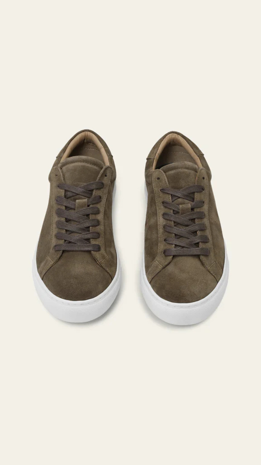 THEODOR SUEDE SNEAKER TEAK BROWN