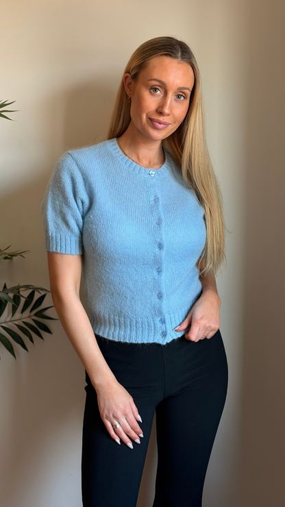 MYRTILLA SOFT CARDIGAN DREAM BLUE