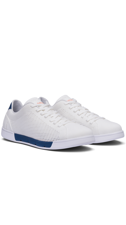 BREEZE TENNIS KNIT WHITE/BLUE