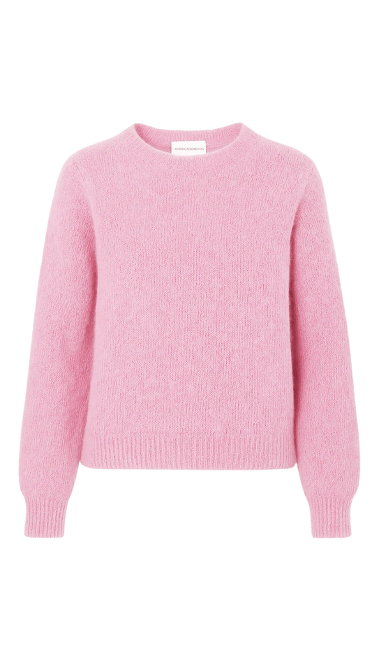 LIANA ROUND NECK PULLOVER SOFT BERRY