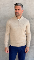 LONG SLEEVE PULLOVER DUNE MELANGE