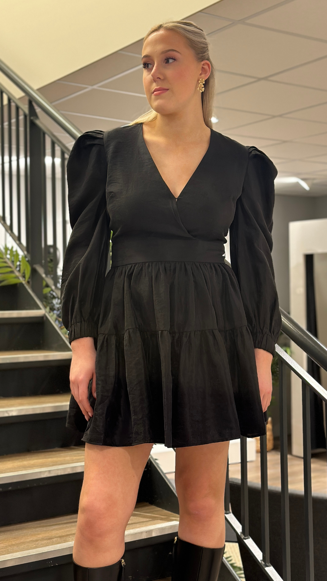 KARLA DRESS BLACK
