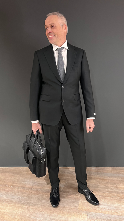 TENUTA SLIM-FIT TROUSER DARK GREEN