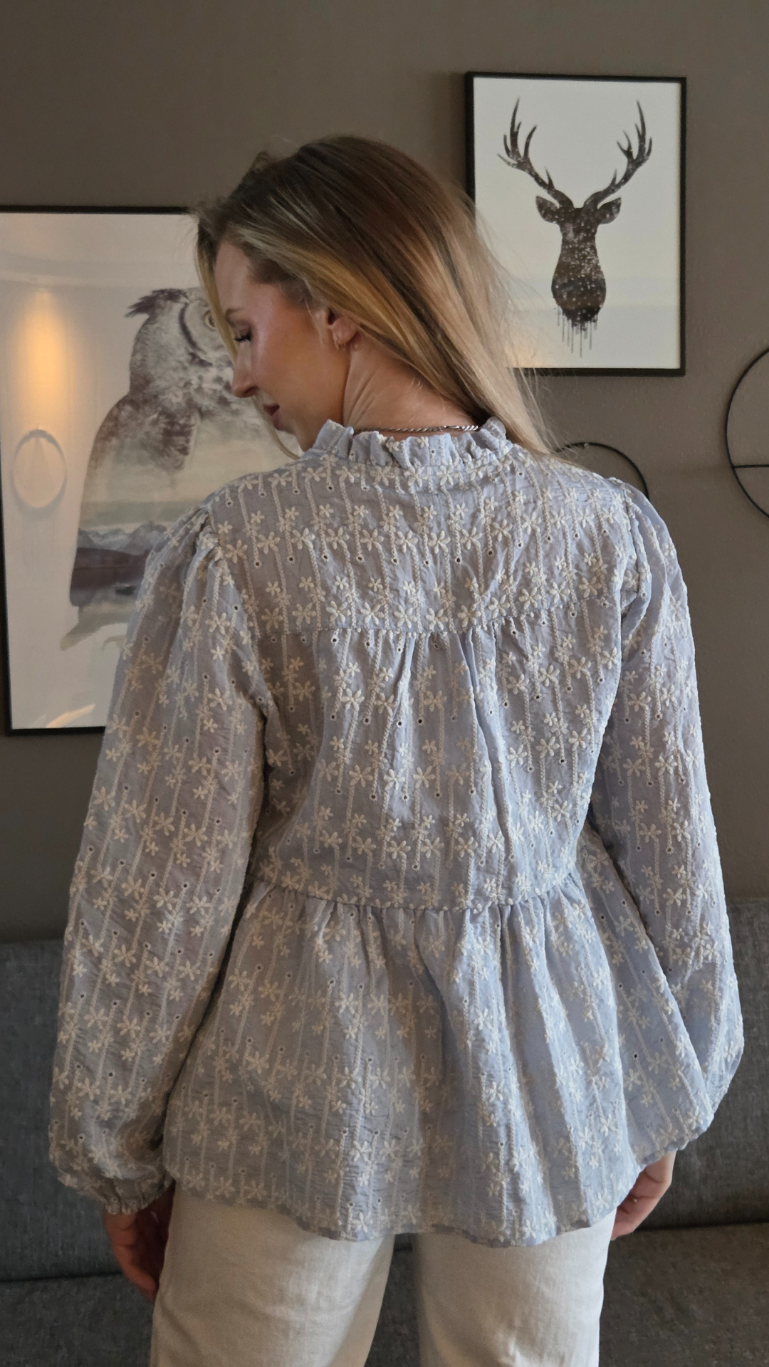MATTI BLOUSE AIR BLUE