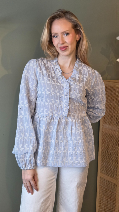 MATTI BLOUSE AIR BLUE