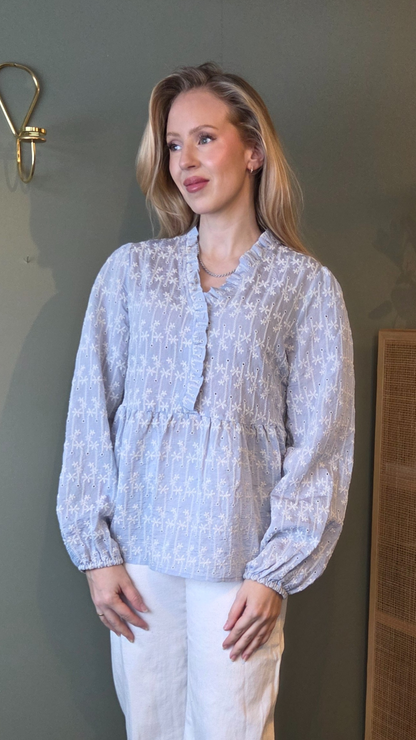 MATTI BLOUSE AIR BLUE