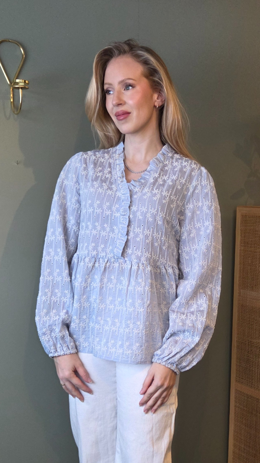 MATTI BLOUSE AIR BLUE