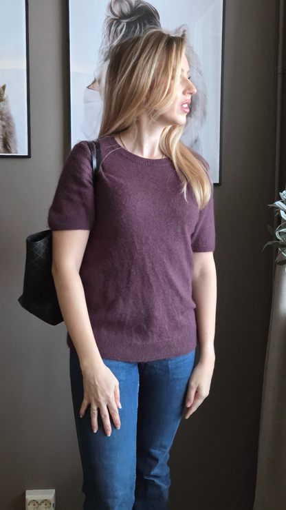 MONROE 24 KNITTED T-SHIRT PORT