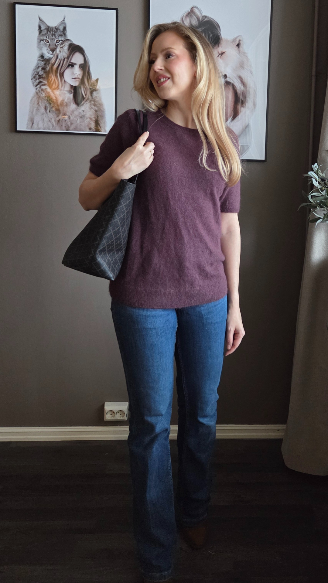 MONROE 24 KNITTED T-SHIRT PORT