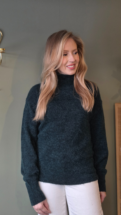 STELLA MOCK NECK RAIN FOREST