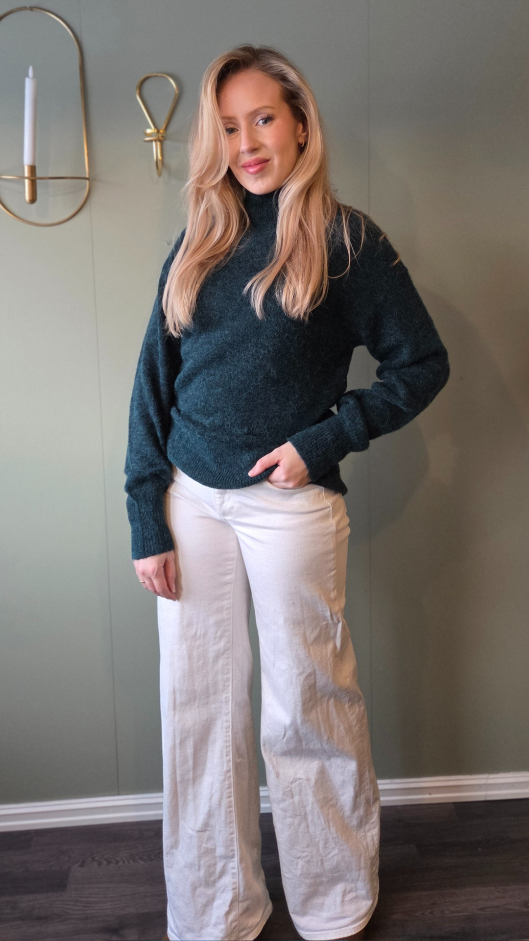 STELLA MOCK NECK RAIN FOREST