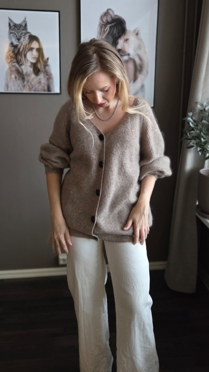 CINNUM CARDIGAN CHANTERELLE