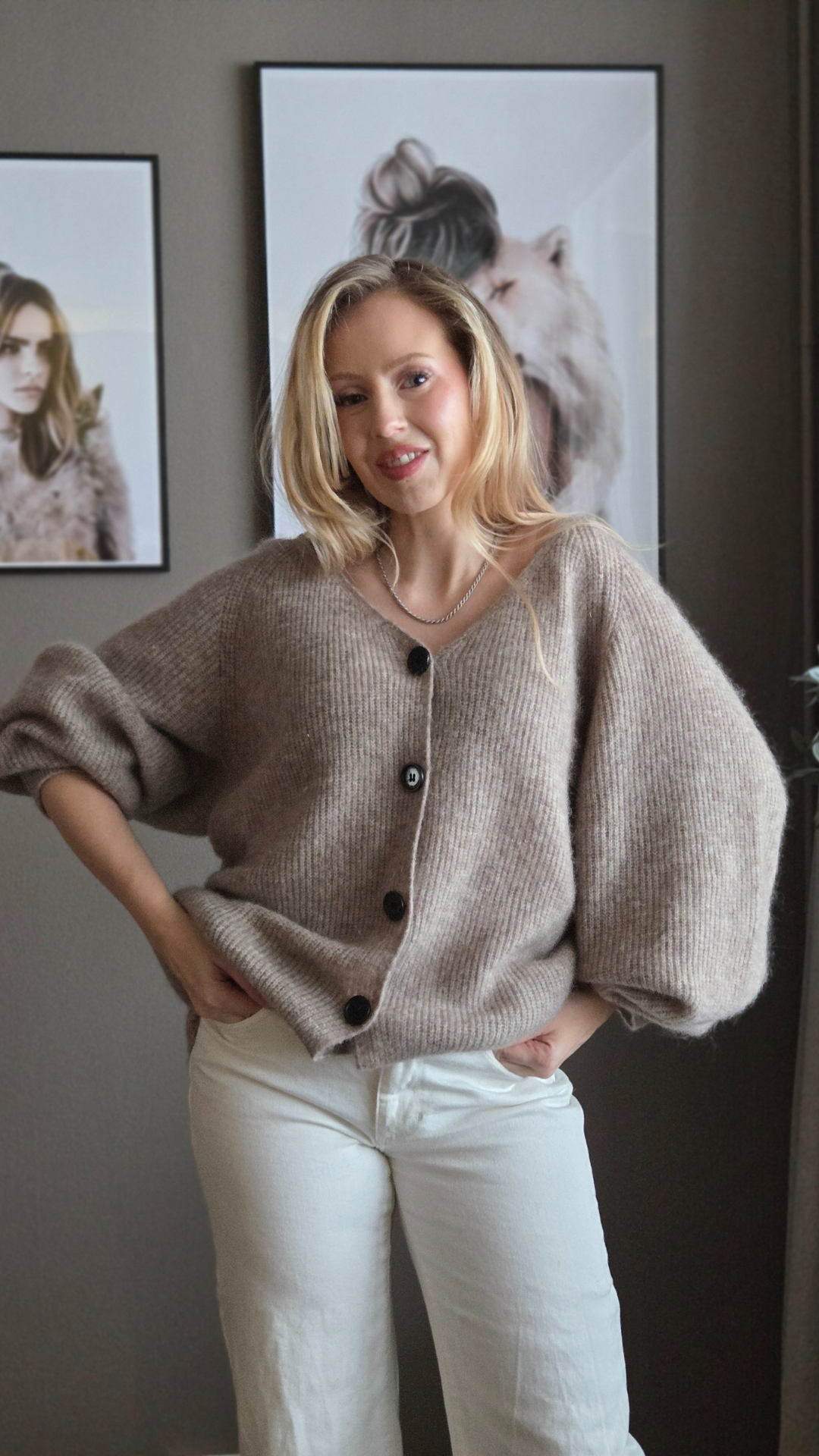 CINNUM CARDIGAN CHANTERELLE