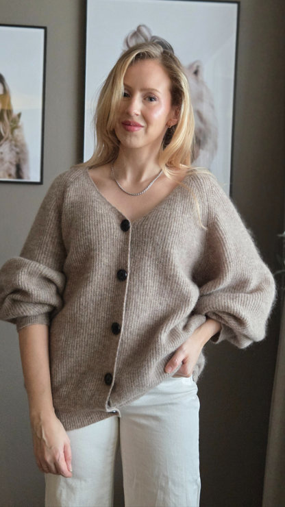 CINNUM CARDIGAN CHANTERELLE