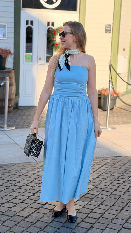 MARC MAXI DRESS DREAM BLUE