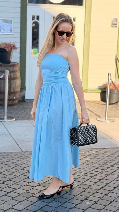 MARC MAXI DRESS DREAM BLUE