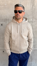 DOUBLE KNITTED SWEATSHIRT BEIGE