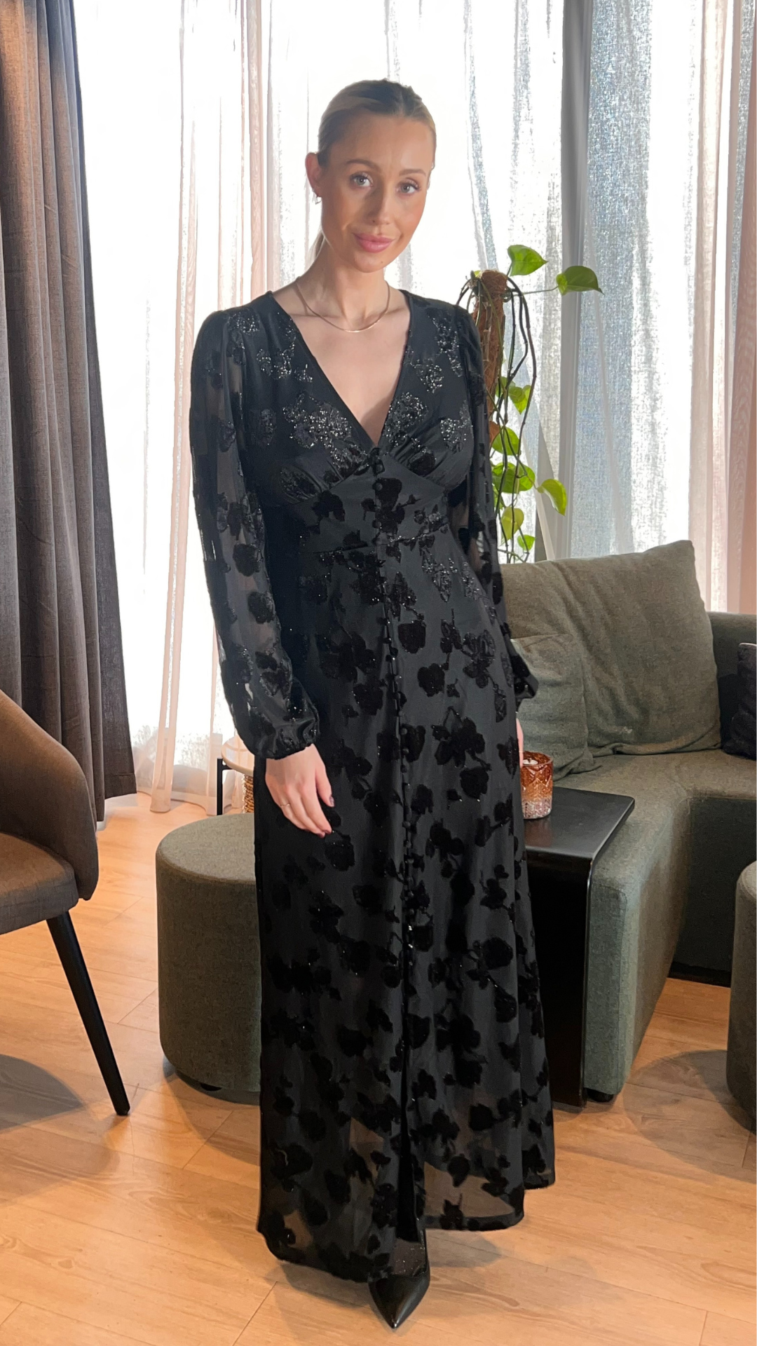 LILLITH MAXI DRESS BLACK