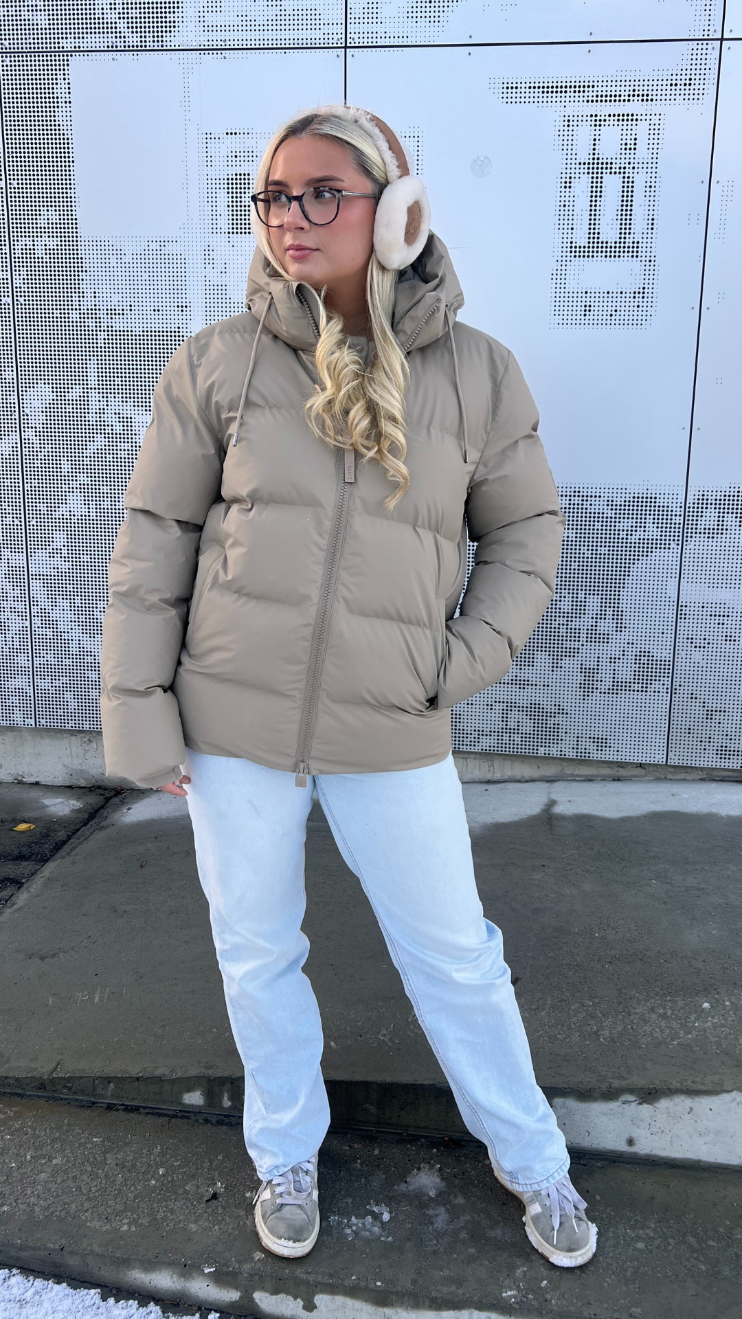 ALTA PUFFER JACKET W3T3 BEIGE