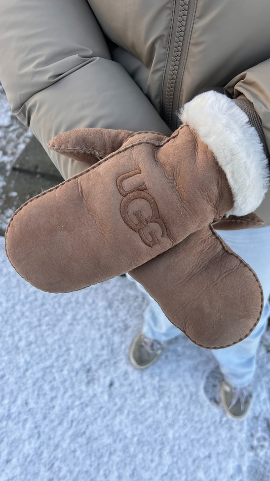 W SHEEPSKIN EMB MIT CHESTNUT