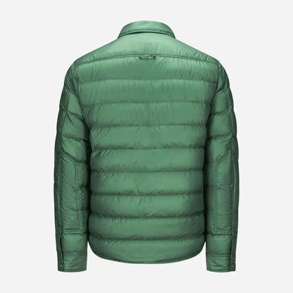 INSULATED SHIRT JACKET WASHED FOREST