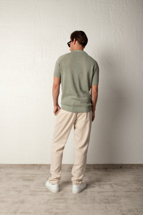 RICARDO KNIT POLO LORDEN GREEN