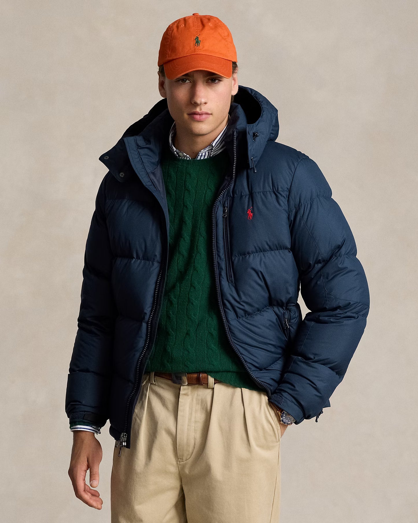 GORHAM DOWN JACKET NAVY