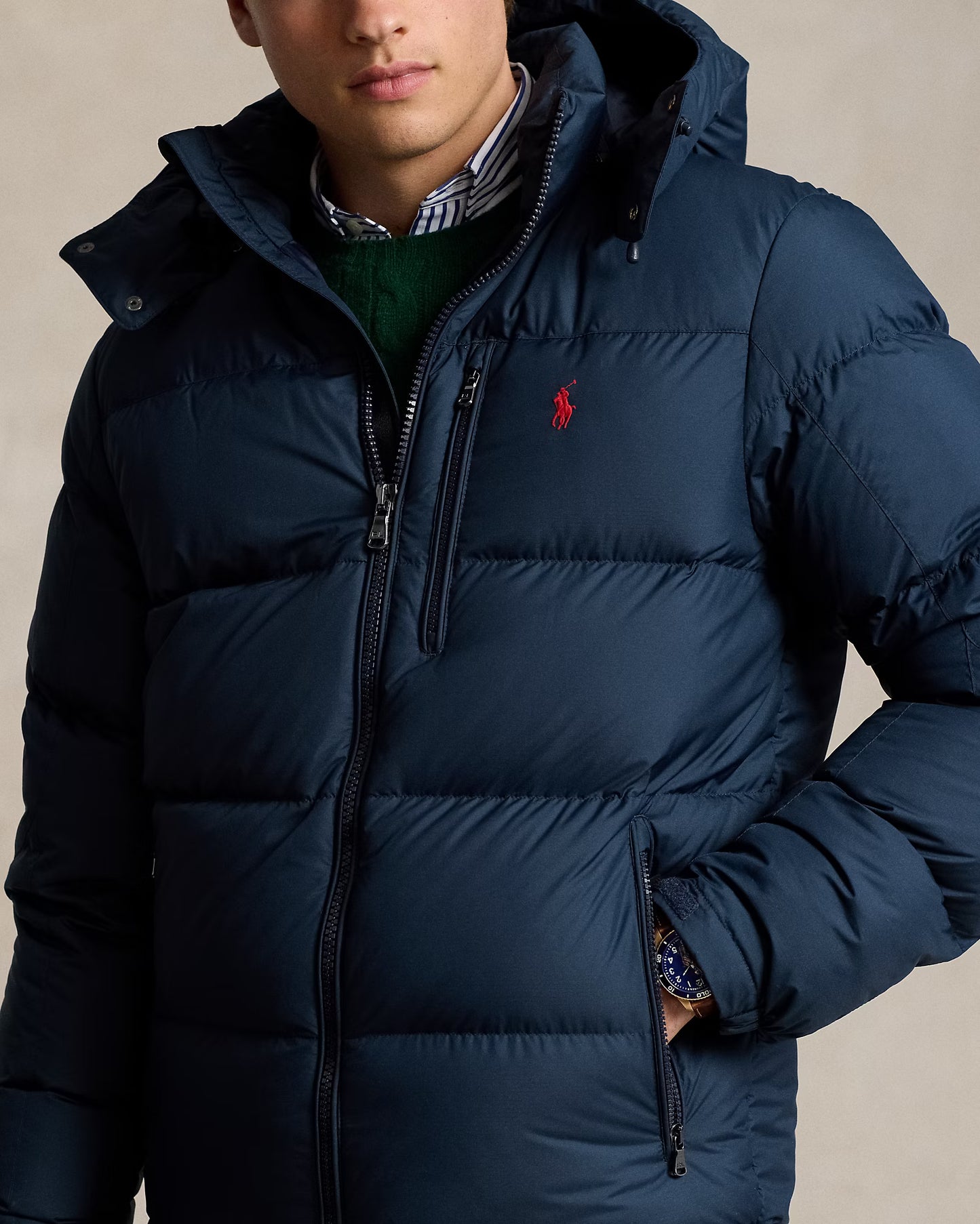 GORHAM DOWN JACKET NAVY