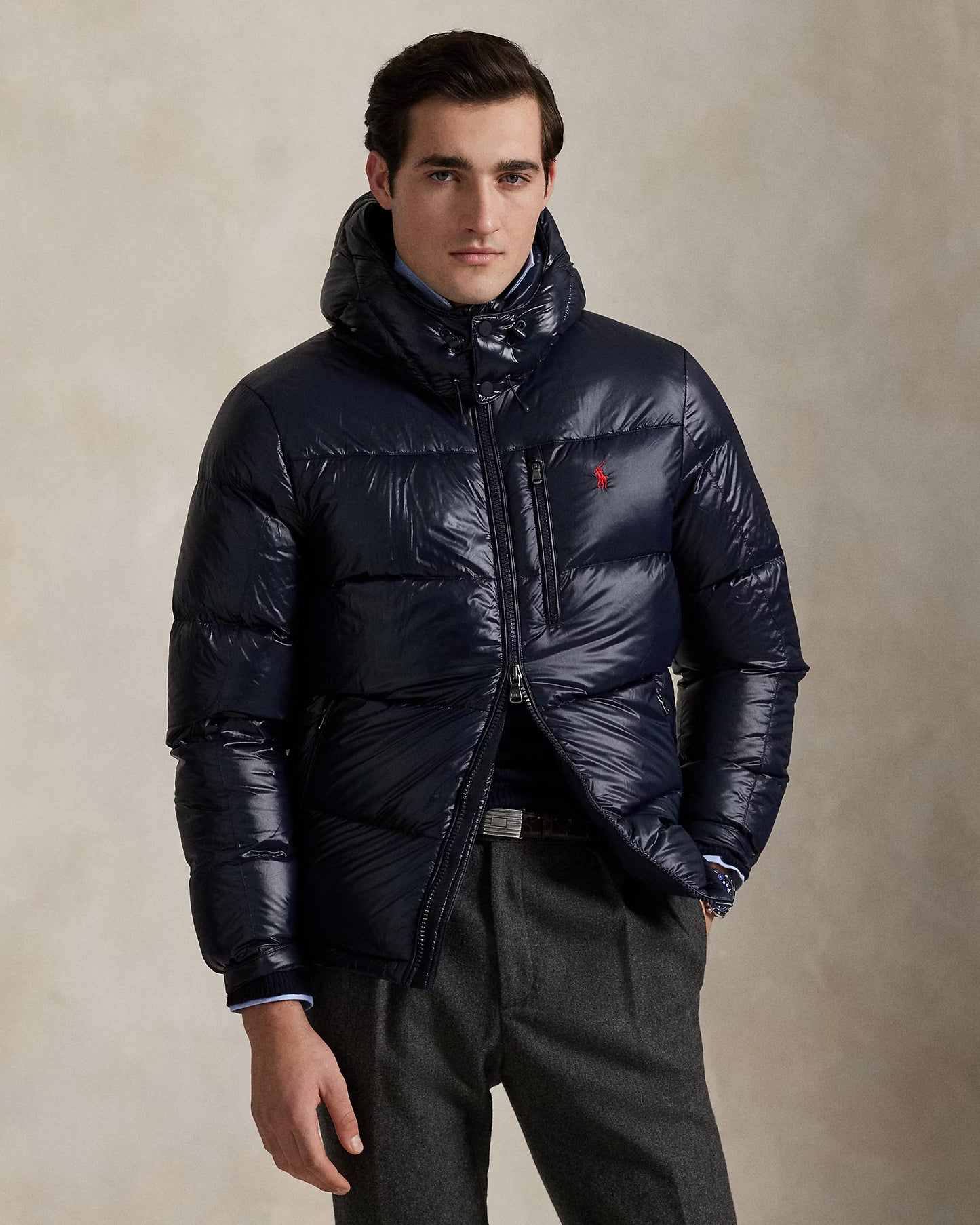GORHAM DOWN JACKET SHINY NAVY