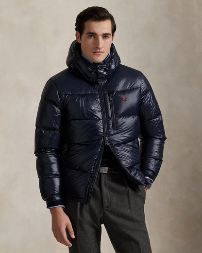 GORHAM DOWN JACKET SHINY NAVY