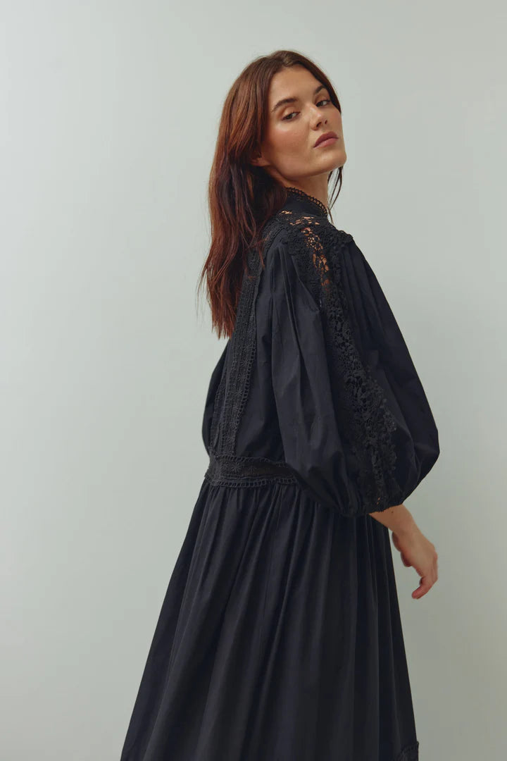 MALAYA DRESS BLACK