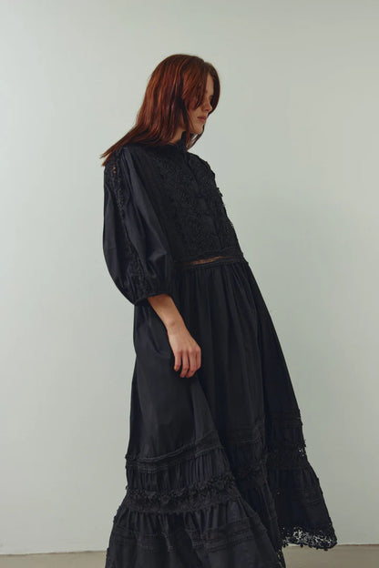 MALAYA DRESS BLACK