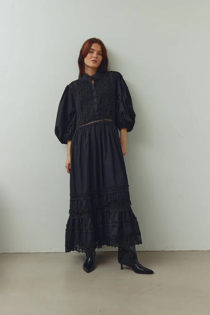 MALAYA DRESS BLACK