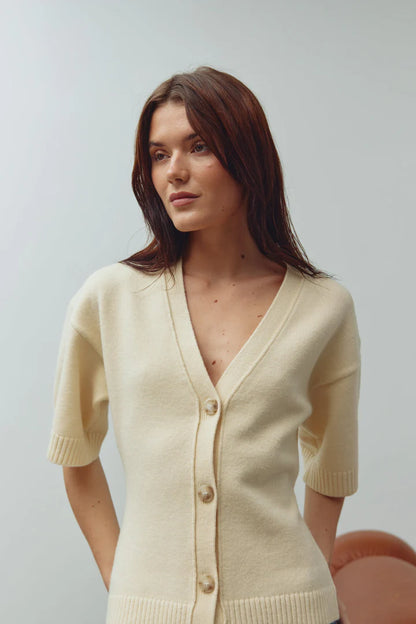 LENYX SS KNIT IVORY