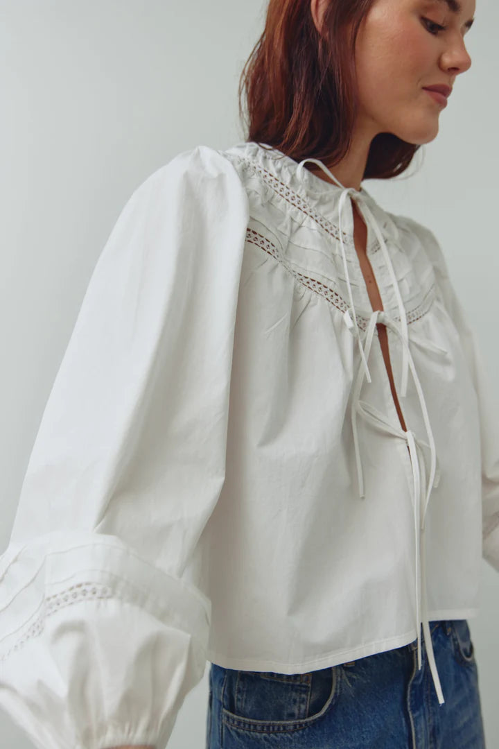 MARCELINE BLOUSE WHITE