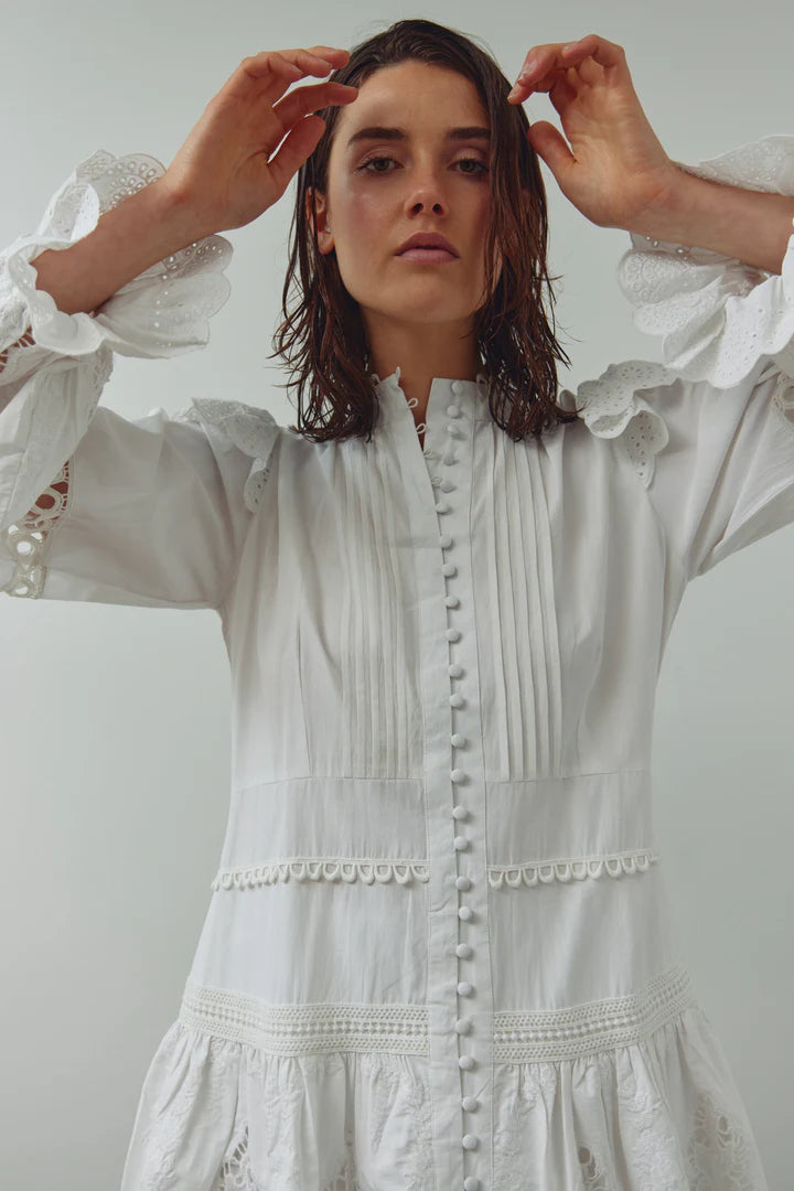 MILANA DRESS WHITE
