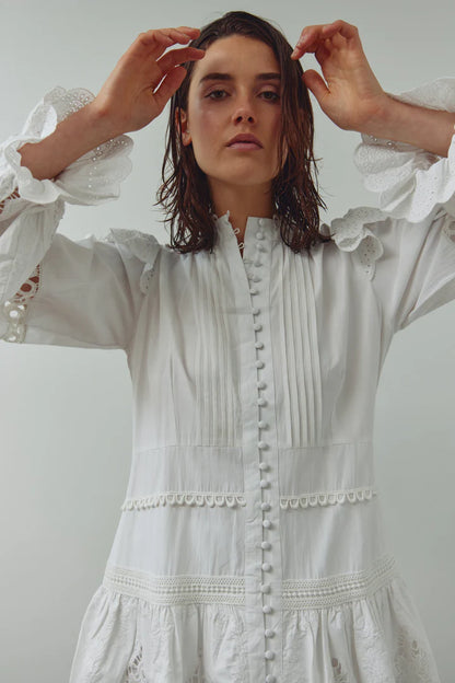 MILANA DRESS WHITE