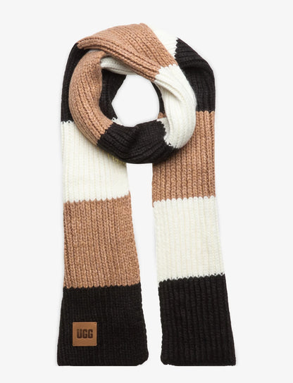 W CHUNKY SKJERF CHESTNUT MULTI