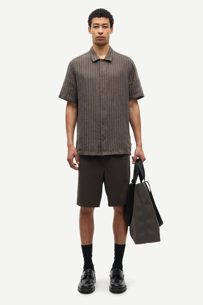 SAAVAN JX SHIRT BLACK/OLIVE