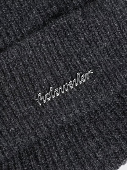 MILLI WOOL BEANIE DARK GREY