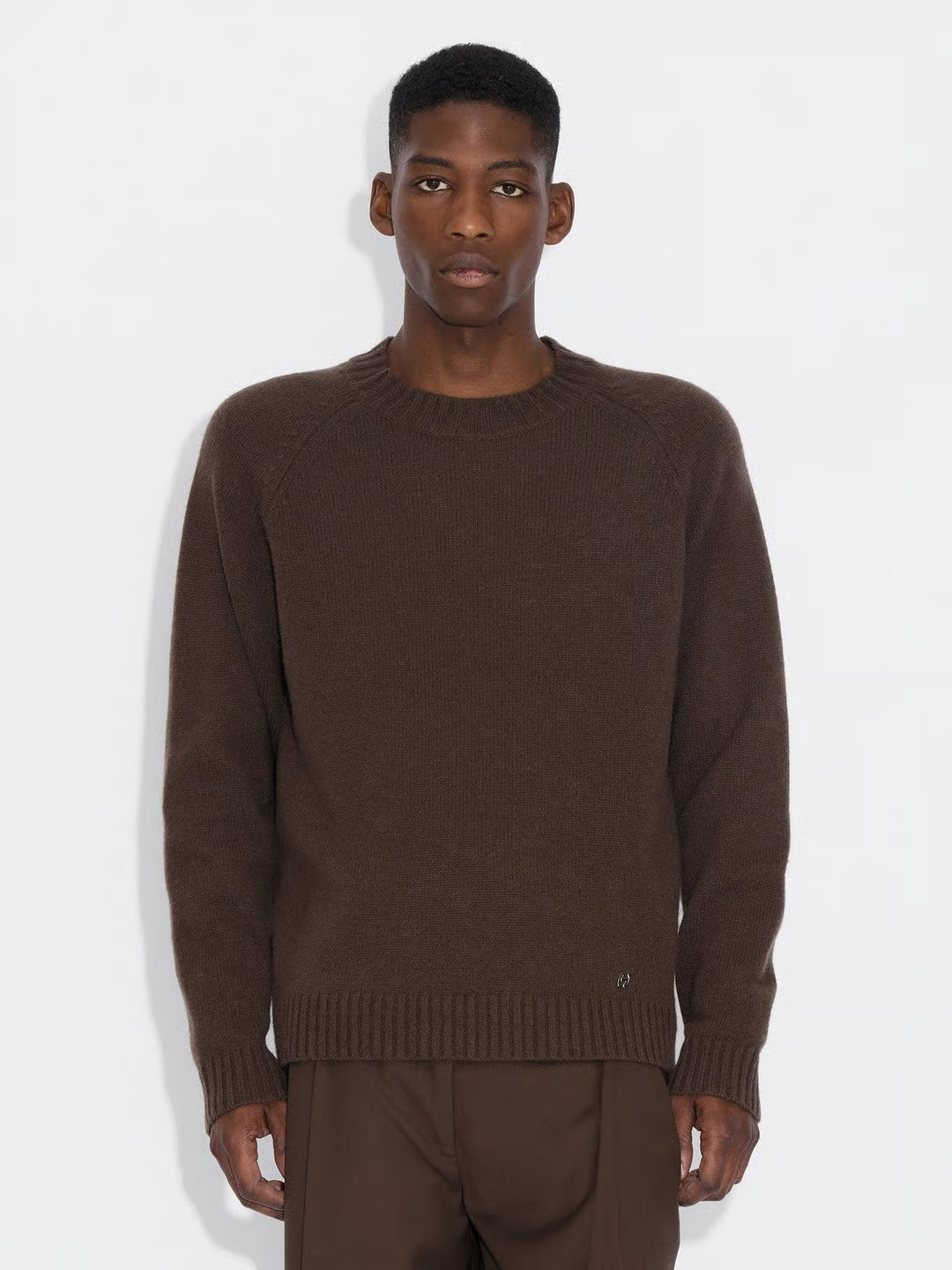 WOOL CREW DK. BROWN