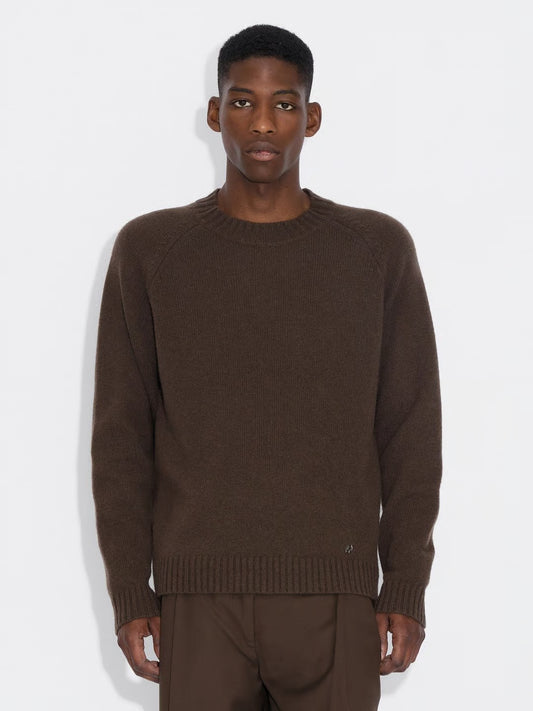 WOOL CREW DK. BROWN