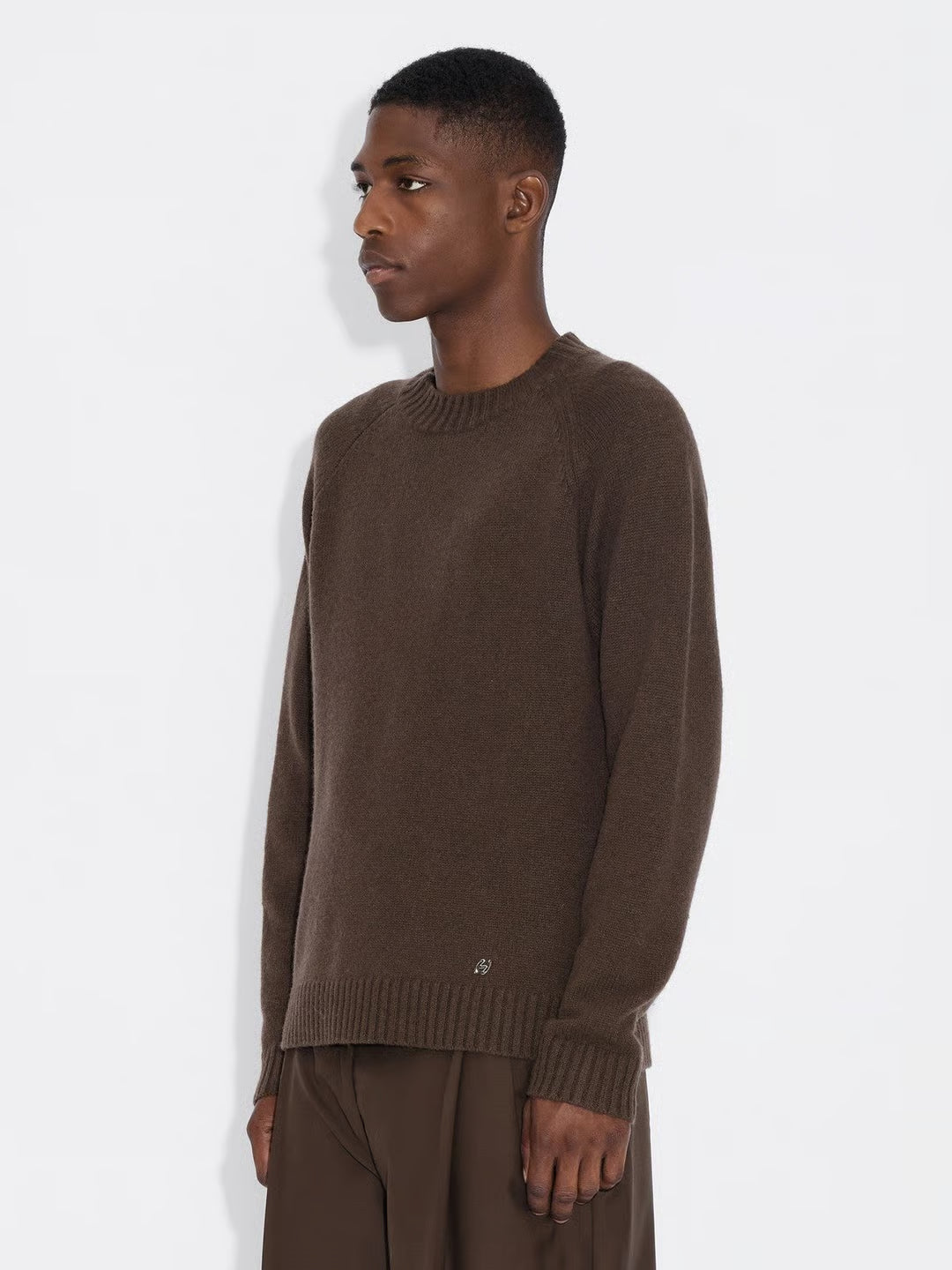 WOOL CREW DK. BROWN