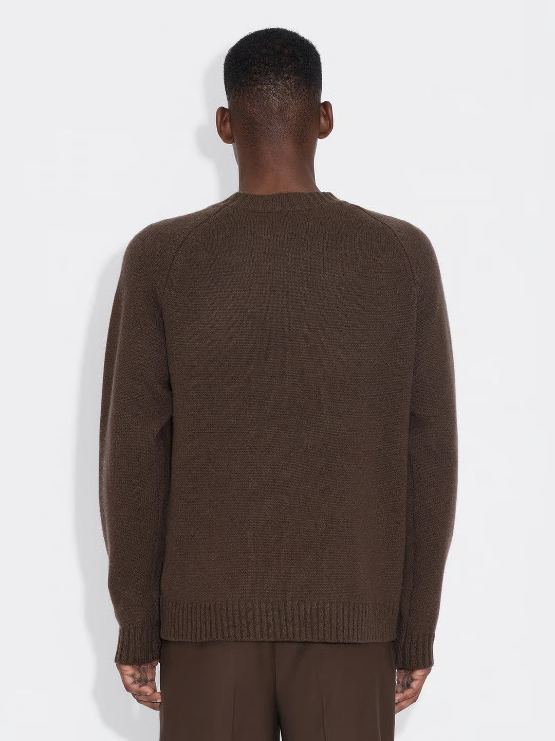 WOOL CREW DK. BROWN
