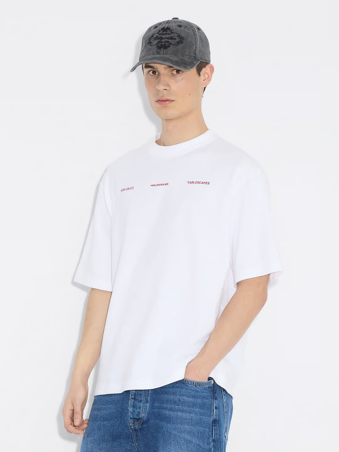 RANGER NATIONAL SKETCH TEE WHITE