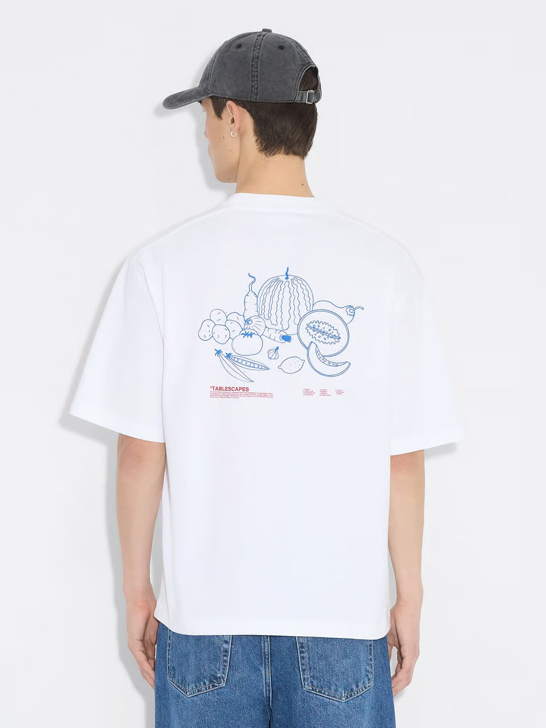 RANGER NATIONAL SKETCH TEE WHITE