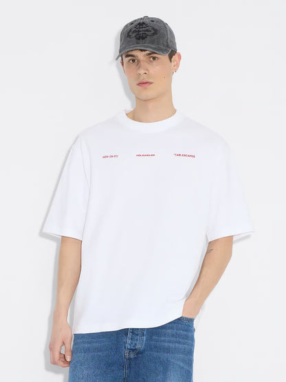 RANGER NATIONAL SKETCH TEE WHITE
