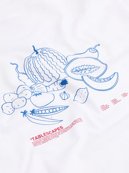 RANGER NATIONAL SKETCH TEE WHITE