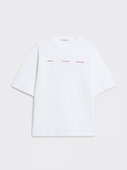 RANGER NATIONAL SKETCH TEE WHITE
